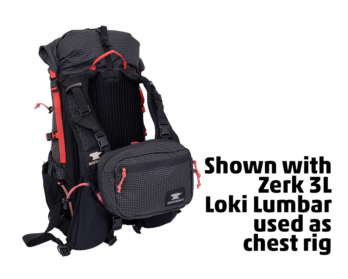attache 1025r hiking backpack Mountainsmith Zerk 20 Pack Black