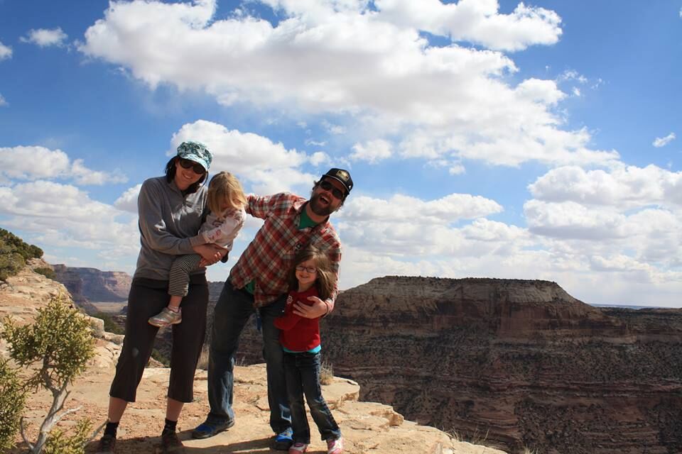 Jonathan McFarland with family