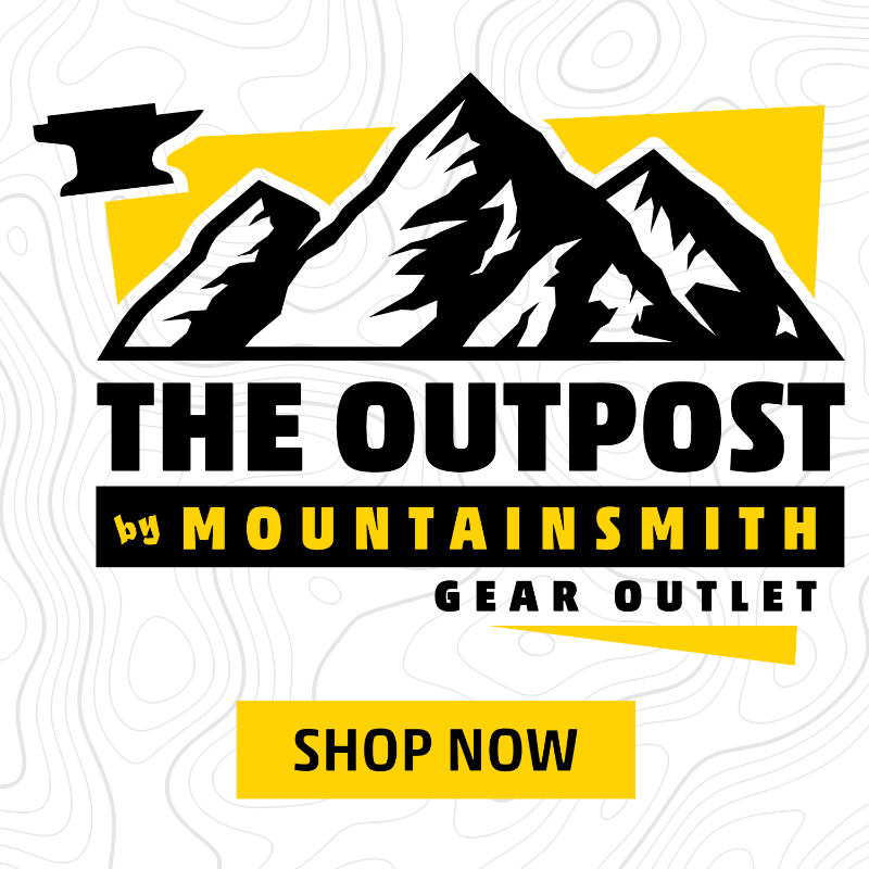 Graphic button for on sale gear available at The Outpost