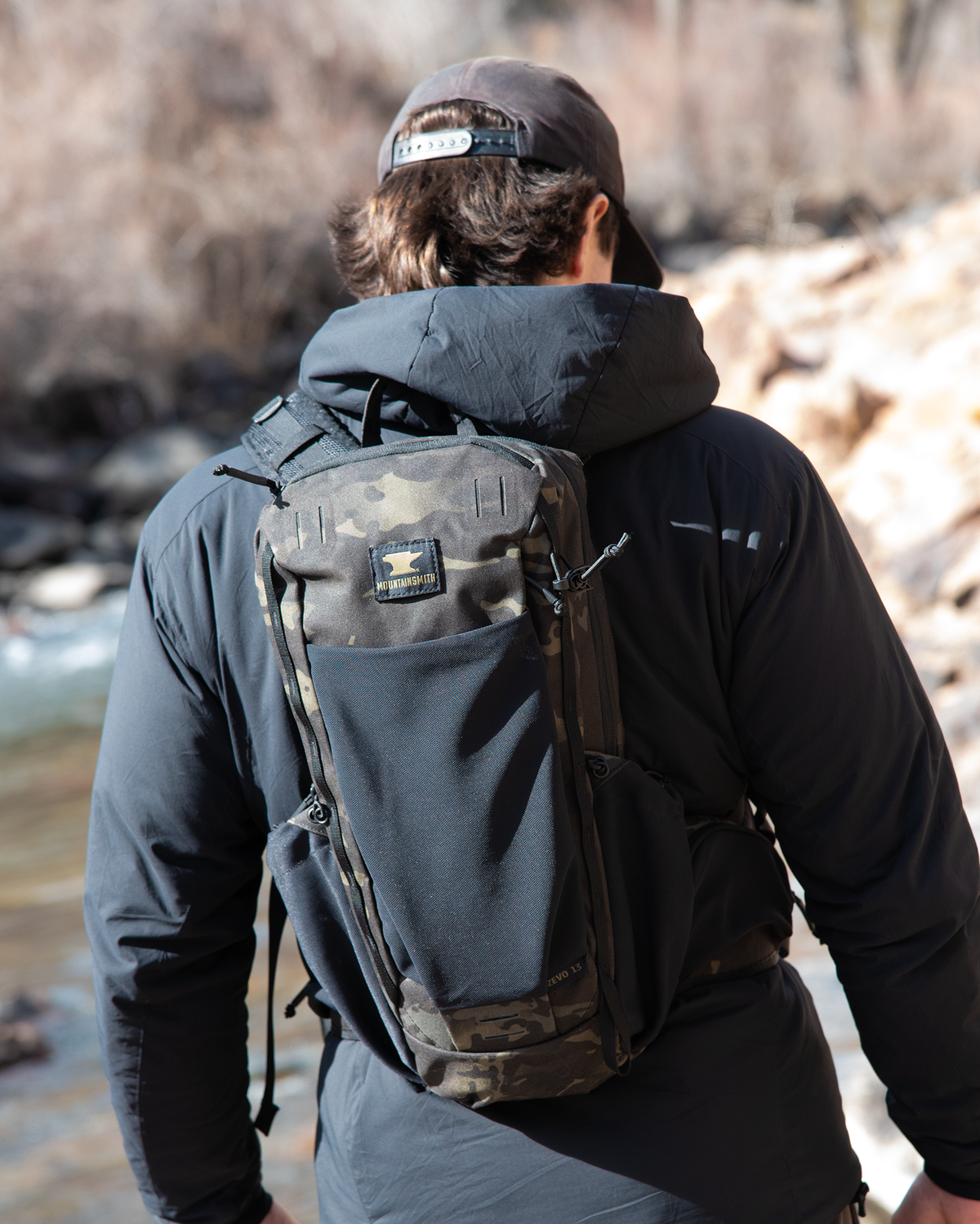 13l backpack for travel Thirteen Daybag When fast and light is a priority but durability cannot be compromised ZEVO 13L Daypack Multicam Black
