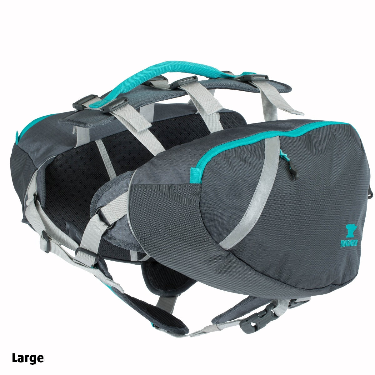 backpack pack certified hiking dog Mountainsmith K-9 Dog Pack, Caribe Blue, Large